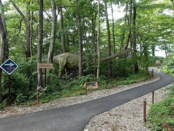 富士ジュラシックウェイ 動く恐竜