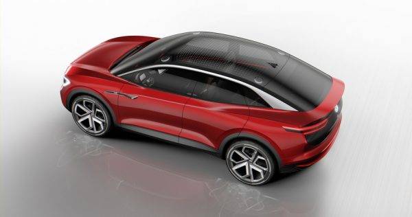 VW I.D.CROZZ II　リヤ上から