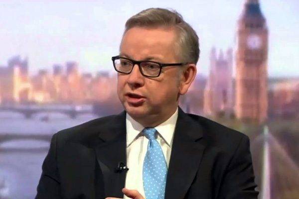 イギリス政府　マイケル・ゴーヴ環境相