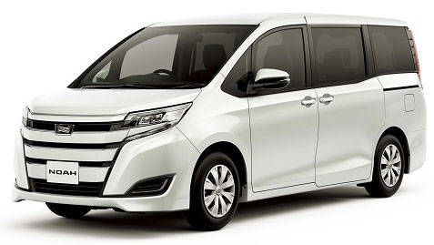トヨタ　ノア　ウェルキャブ　フロントイメージ