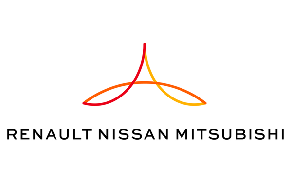 ルノー　日産　三菱　アライアンスの新しいロゴマーク