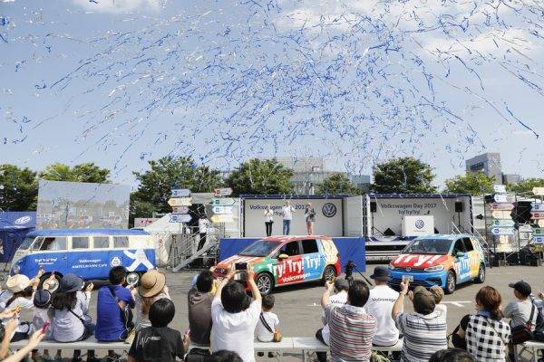 Try! Try! Try! Volkswagen Caravan 2017　出発式風景