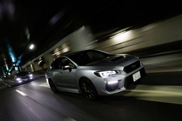 スバル アイサイト・ツーリングアシストを体験レポート 夜間走行イメージ