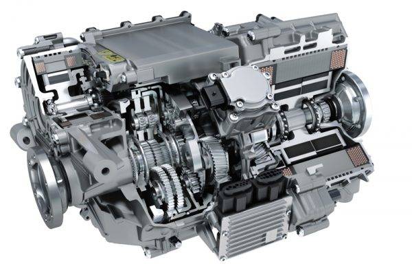 フランクフルトショー　シェフラー　電気自動車、ハイブリッド車向け駆動モジュール