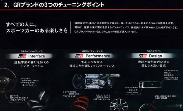トヨタ　GRブランド　３つのチューニングポイント解説
