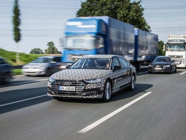 アウディ レベル3の自動運転システムを新型A8に搭載