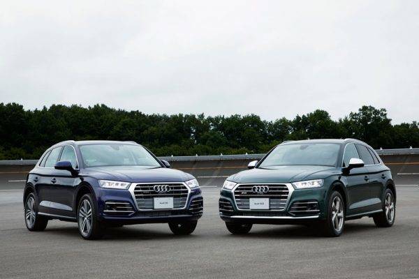 アウディ　Q5の発売を記念した限定車1stエディションを発売　Q5 2.0 TFSIクワトロ　1stエディション（左）とSQ5