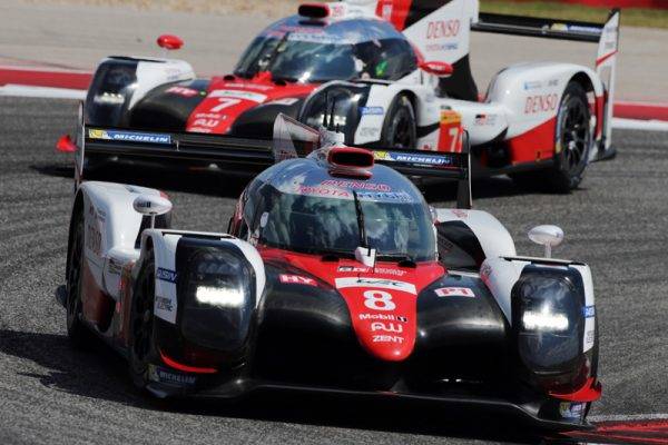 WEC2017第6戦　サーキット・オブ・ジ・アメリカズ6時間レース　トヨタ8号車