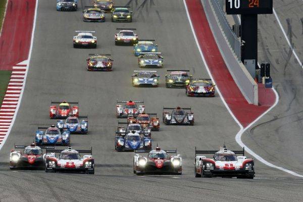 WEC2017第6戦　サーキット・オブ・ジ・アメリカズ6時間レース　決勝スタート風景