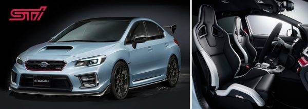 東京モーターショー スバル S208 フロントイメージとインテリアイメージ