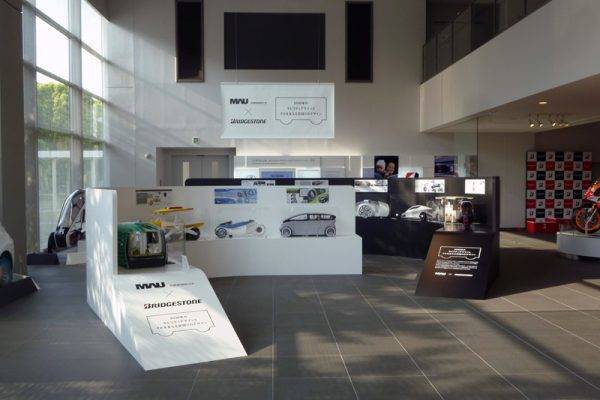 ブリヂストン　ブリヂストン×武蔵野美術大学 コラボレーション企画　ブリヂストンTODAYで研究成果を展示