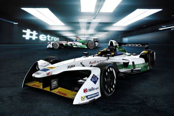 アウディ　フォーミュラE参戦マシン　e-tron FE04