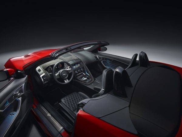 ジャガー　F-TYPE SVO MY18　コンバーチブル　インテリア