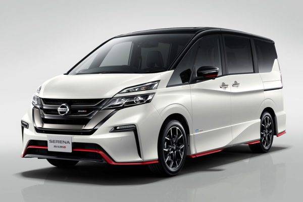 東京モーターショーに出展するセレナNISMO　フロントイメージ