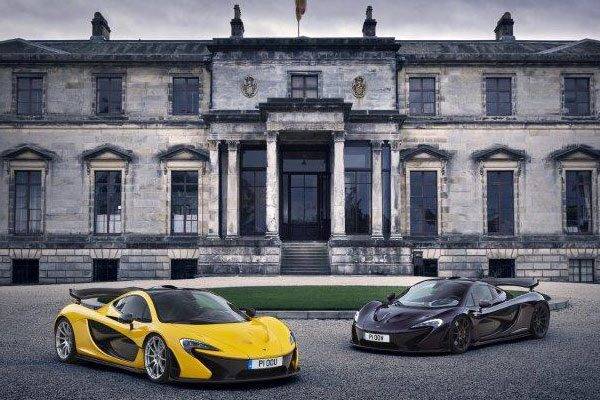 究極のスーパーカーMcLaren P1 ポールポジションで5周年を祝福