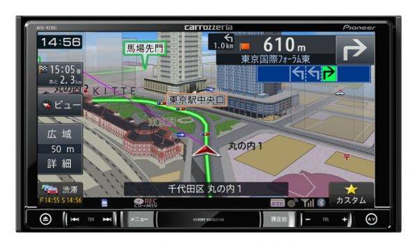 パイオニア　カロッツェリア　楽ナビ　　AVIC-RZ901