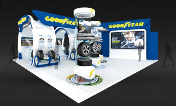 東京モーターショー2017　グッドイヤー　ブースイメージ