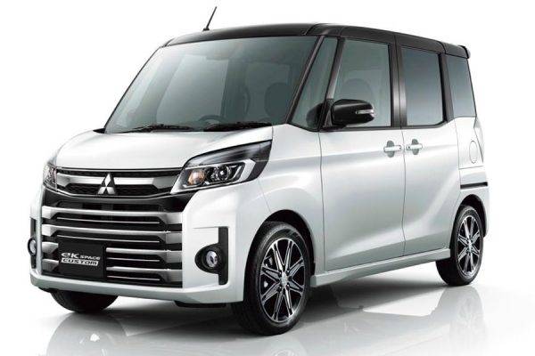 三菱自動車 eKシリーズに安全装備を追加 eKスペースカスタム フロントイメージ