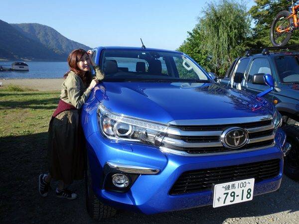 クルマと過ごす日々 vol.5　トヨタCVカンパニー試乗会　ハイラックス　吉田由美