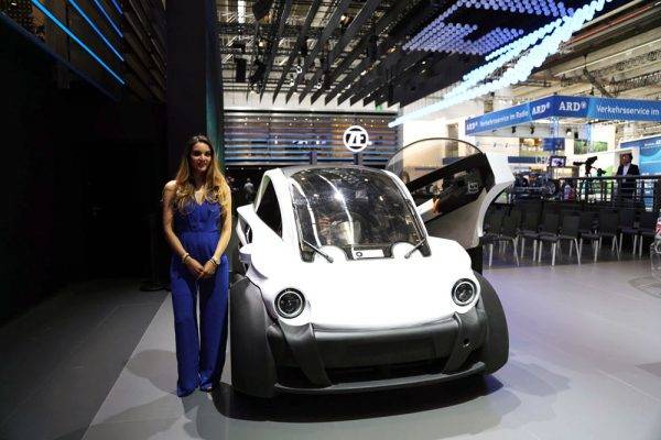 フランクフルトショー　ZF　超小型モビリティ　BEHICLE