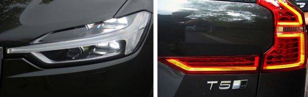 ボルボ　新型XC60を発売　ヘッドライト　テールレンズ