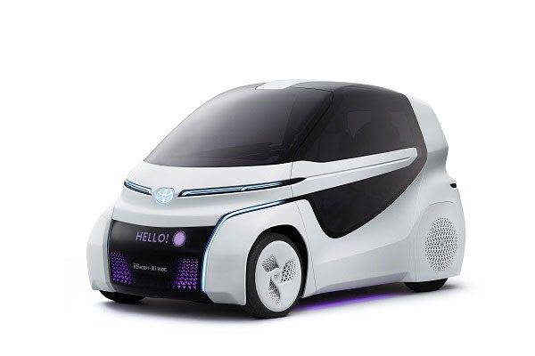東京モーターショー2017　TOYOTA Concept-愛i RIDE　フロントイメージ