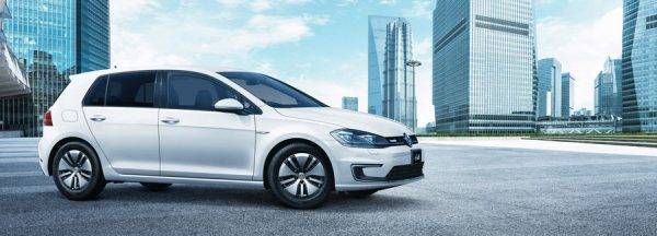 フォルクスワーゲン ゴルフGTEとe-Golfを導入 e-Golfフロントイメージ