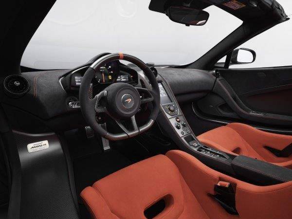 マクラーレン　MSO R Coupe　MSO R Spider　コックピット