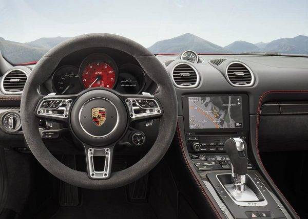 ポルシェ　718ボクスター　718ケイマン　GTS　コックピット