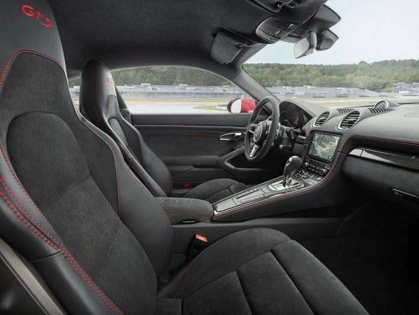 ポルシェ　718ボクスター　718ケイマン　GTS　インテリア