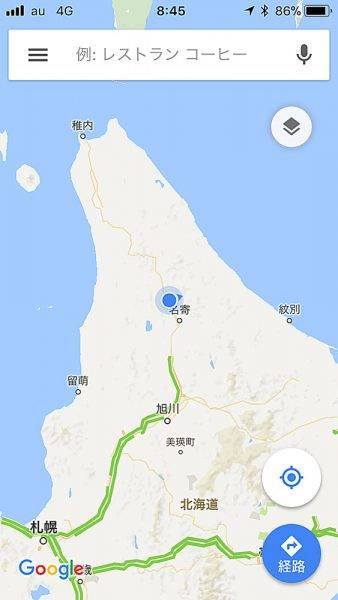 クルマとすごす日々 vol.6　スバルテストコースの位置