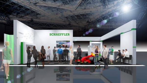 東京モーターショー2017 シェフラー 出展ブースイメージ