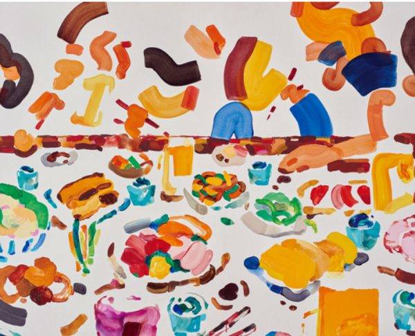 昭和シェル　シェル美術賞2017　グランプリ作品　町田帆実氏「食事」