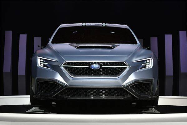 スバル　VIZIV パフォーマンスコンセプト　正面　フロントフェイス