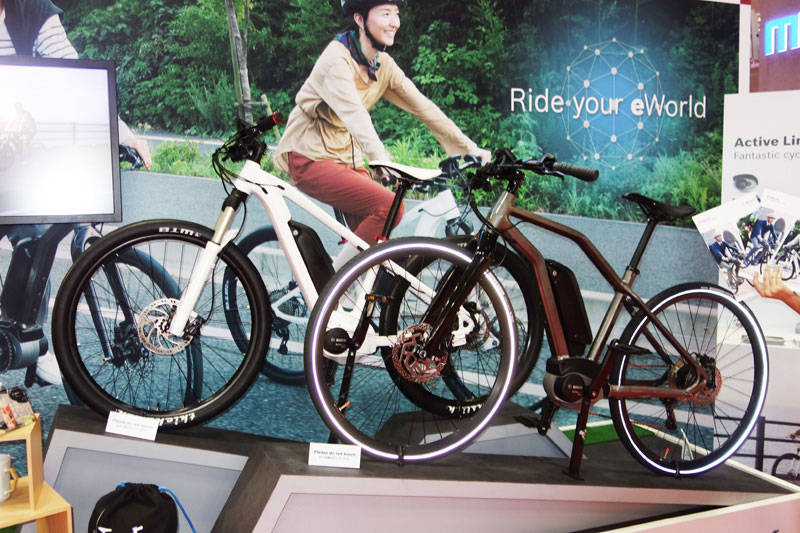 東京モーターショー2017　ボッシュ　電動アシスト自転車