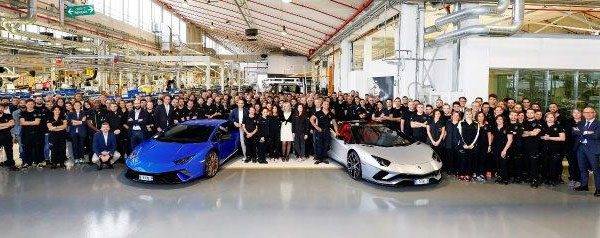 アウトモビリ・ランボルギーニ 生産台数の新記録を達成