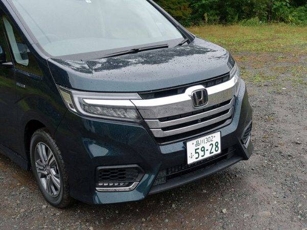 ホンダ　ステップワゴン試乗　フロントフェイス