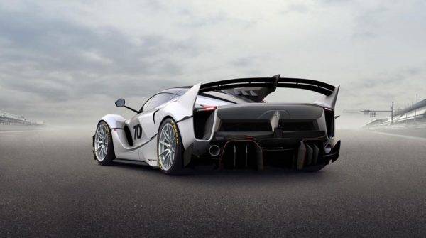 フェラーリ　FXX-K Evo　リヤイメージ
