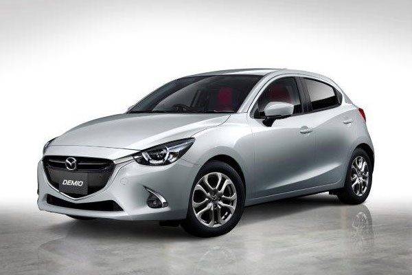マツダ　デミオ　アイ・アクティブセンス拡充　限定車ノーブルクリムゾン