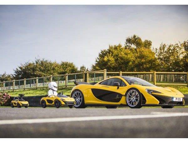 マクラーレンP1　電動ライドオンモデル　足けりカー