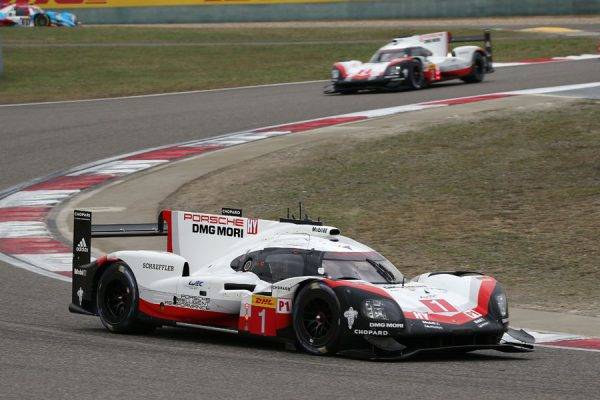 世界耐久選手権（WEC）第8戦　上海6時間レース　ポルシェ1号車