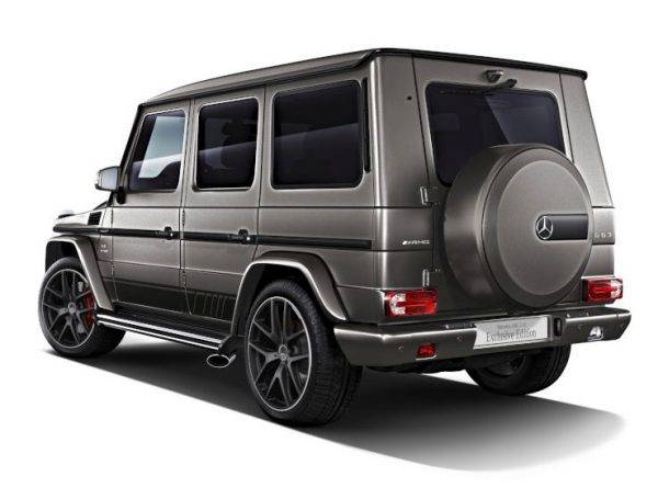 メルセデスAMG G63 Exclusive Edition　リヤイメージ