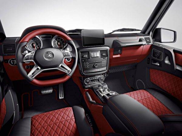 メルセデスAMG G63 Exclusive Edition　コックピット