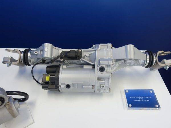 ZF 　試乗会　ベルト駆動パワーステアリング