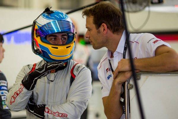 WEC2017　ルーキーテスト　フェルナンド・アロンソ