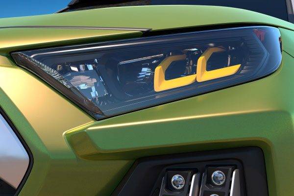 トヨタ　Future Toyota Adventure Concept（FT-AC）　ヘッドライト