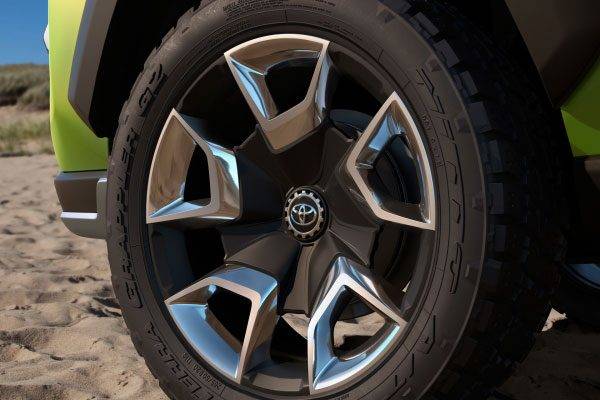 トヨタ　Future Toyota Adventure Concept（FT-AC）　ホイール