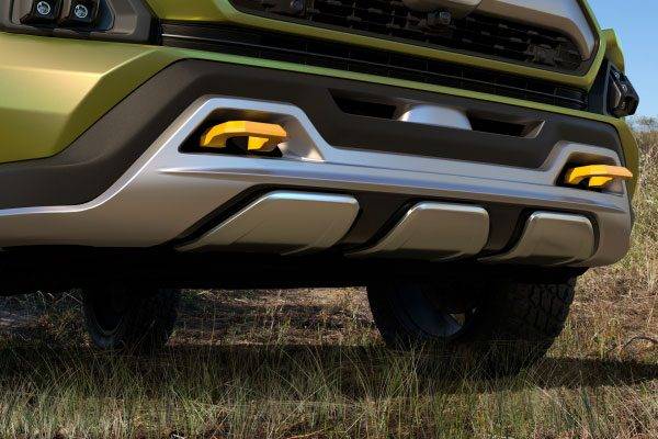 トヨタ　Future Toyota Adventure Concept（FT-AC）　フロントバンパー