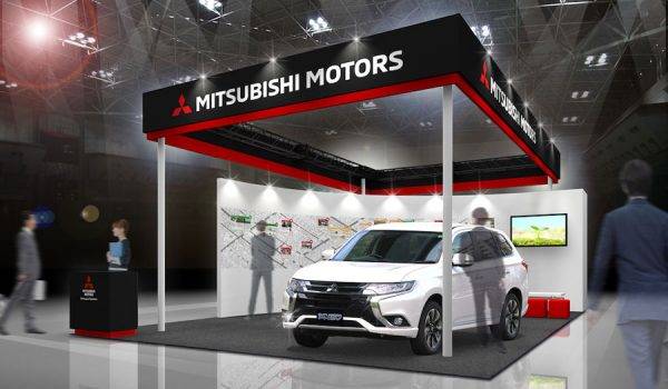 三菱自動車　エコプロ2017〜環境とエネルギーの未来展 [第19回]に出展　ブースイメージ