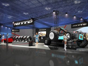 東洋ゴム トーヨータイヤ、ニットータイヤの両ブランドが「東京オートサロン2018」に出展